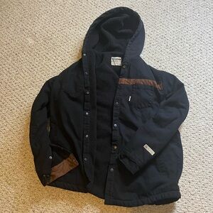 FnF Black Hooded Jacket